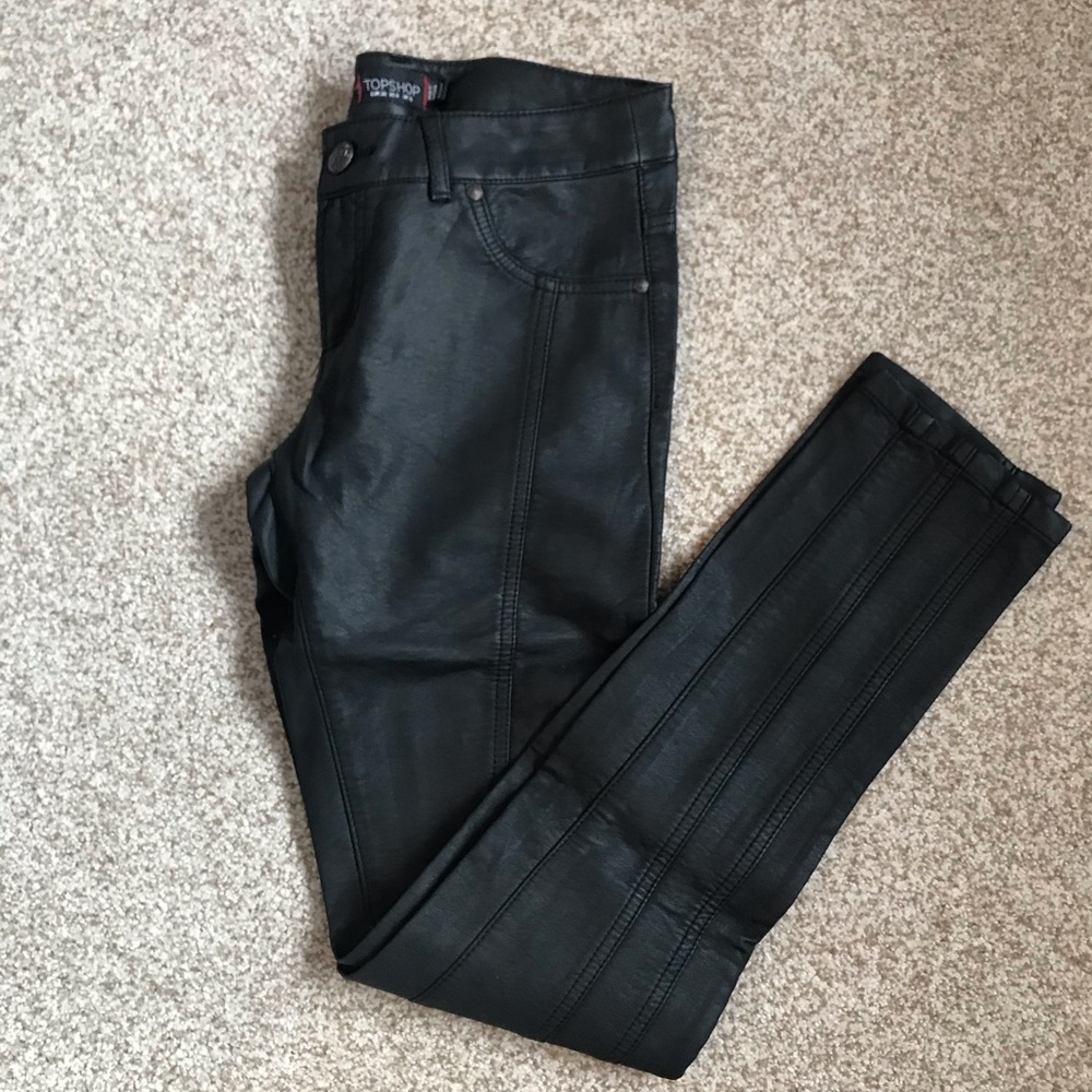 Nordstrom Topshop Leather Pants